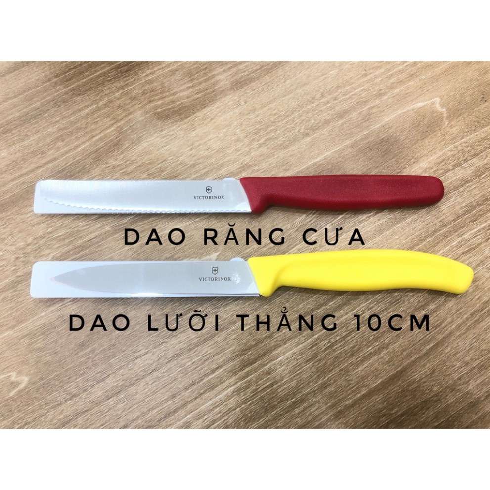 [COMBO GIÁ SHOCK] Bộ dao gọt và nạo vỏ củ quả Victorinox Thụy Sĩ