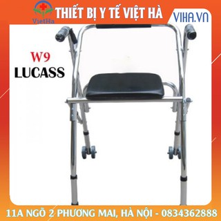Khung tập đi có ghế ngồi lucass w9