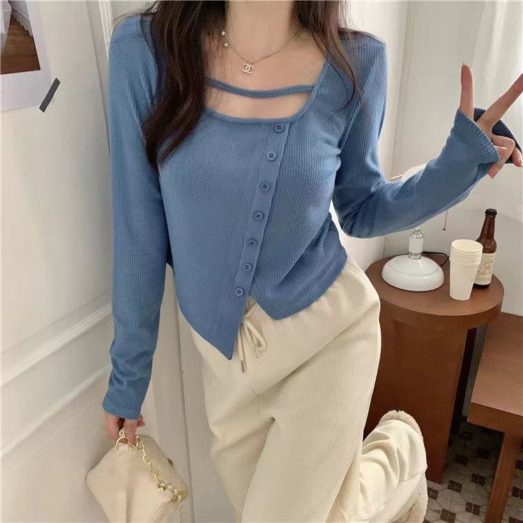 Áo Thun DàI Tay DáNg Ôm ThờI Trang Cho Nữ JL-TX-482