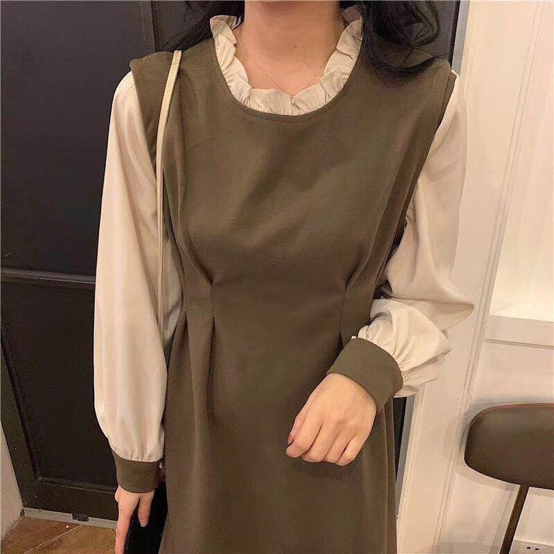 Váy Dài VINTAGE 🔥FREESHIP🔥 Đầm Nhung Dáng Xòe- Hàng CAO CẤP | BigBuy360 - bigbuy360.vn