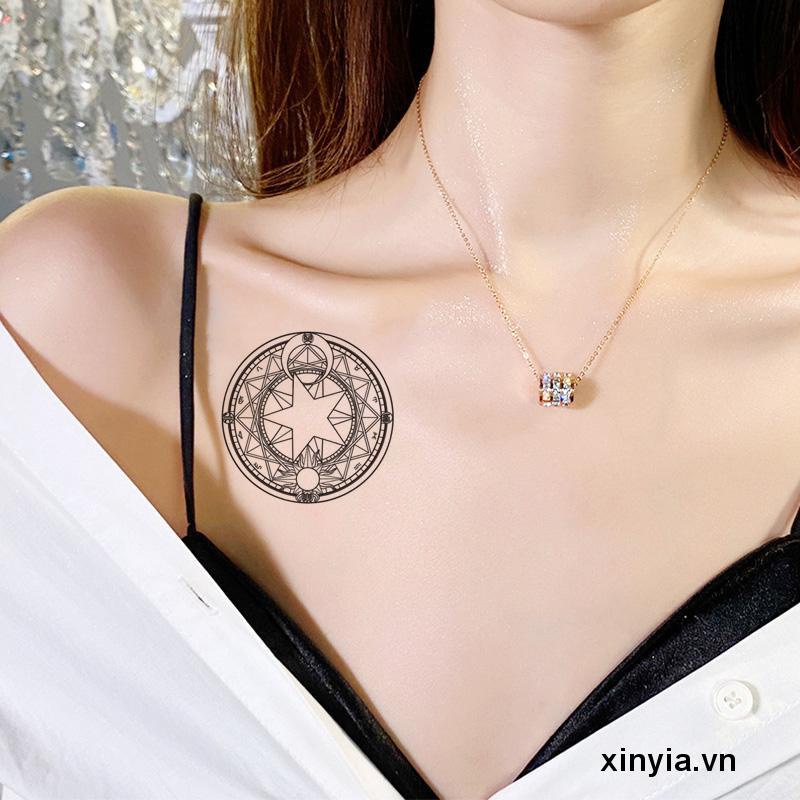 Hình Xăm Dán Tạm Thời Chống Nước Có Thể Chuyển Đổi Trong 15 Ngày