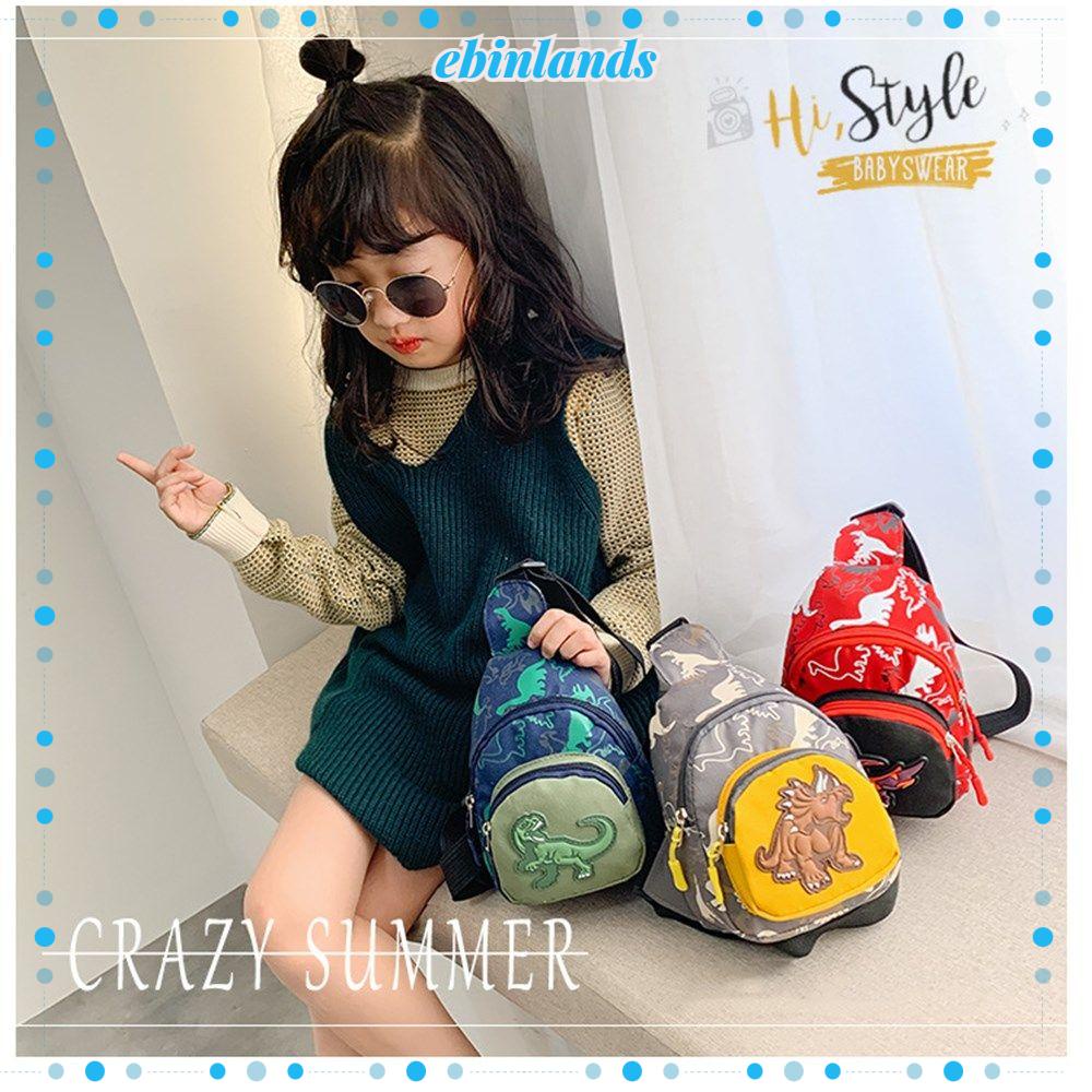 Ba Lô Đi Học/Du Lịch Hình Khủng Long Hoạt Hình Dễ Thương Cho Bé