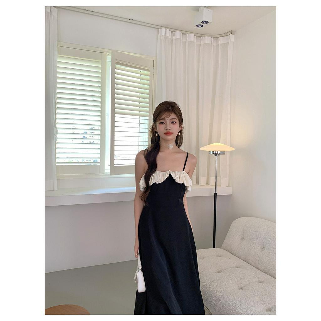 Đầm Hai Dây Lưng Cao Dáng Ôm Thời Trang Mùa Hè 63030