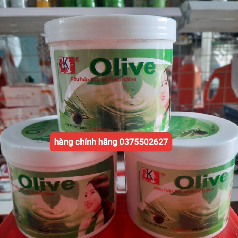 dầu hấp dưỡng tóc tinh chất olive 500ml