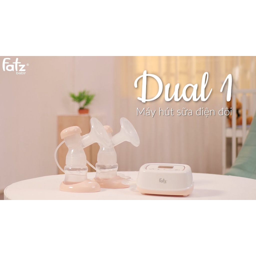 Máy hút sữa điện đôi 9 cấp độ LCD Fatz Baby (FatzBaby) có phễu matxa DUAL 1 - FB1110RH