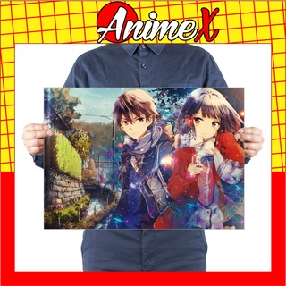 Tấm Poster Có Sẵn Keo Anime Masamune Báo Thù - Masamune kun no Revenge - Áp Phích Dán Tường Dán Kính By AnimeX