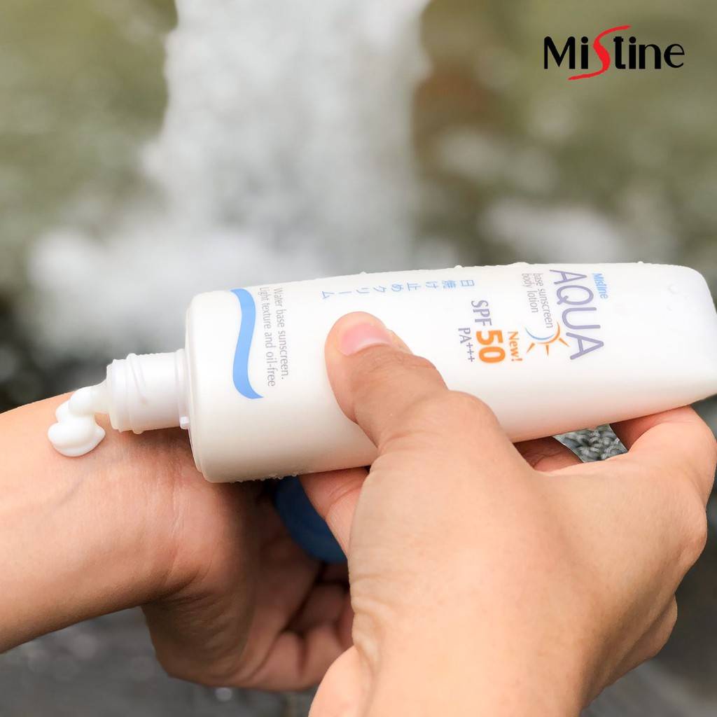 MISTINE (Hàng Mới Về) Kem Chống Nắng Spf 50 Pa + + + 70ml