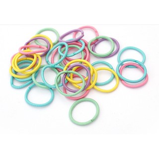 Set 10 dây cột tóc trẻ em nhiều màu dễ thương