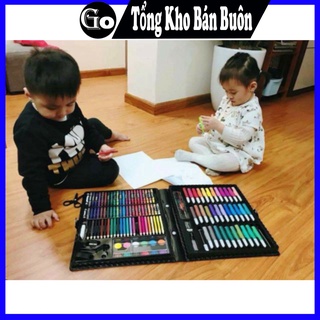 Hộp màu 150 chi tiết cho bé thỏa sức sáng tạo ~ Gocolo