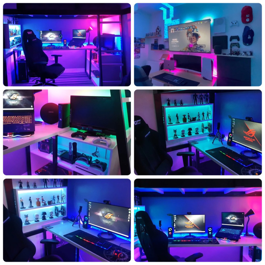 Đèn tuyp led quay video TikTok nhiều màu, gậy Neon decor studio ( 30 - 60 - 90 - 120cm)