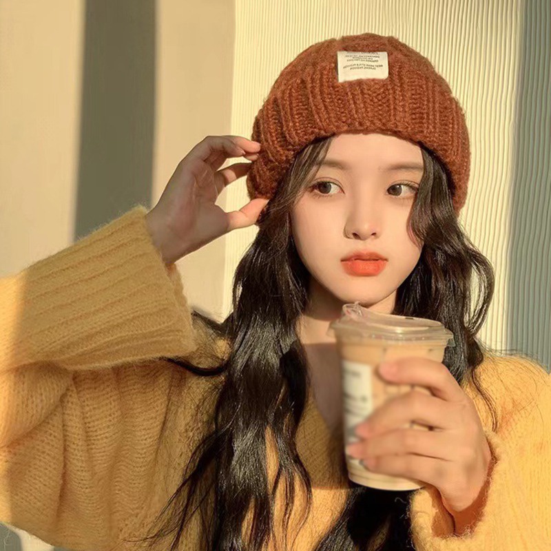 Mũ Len Beanie Mềm Mại Cho Nam Và Nữ