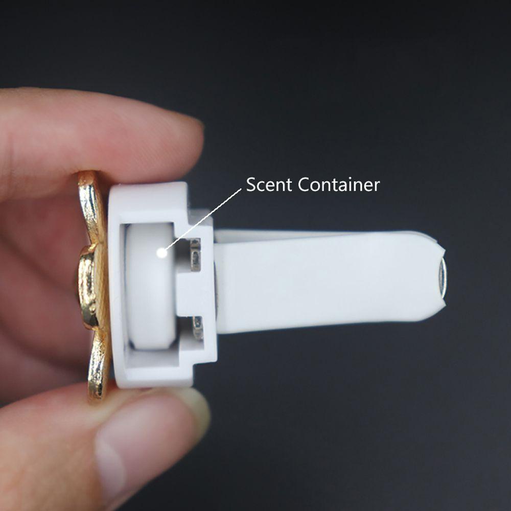 Kẹp khuếch tán hương thơm hình chai nước hoa đính kim cương trang trí cho lỗ thông gió ô tô