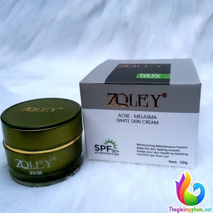 KEM NGỪA MỤN VẾT THÂM TRẮNG DA ZOLEY ANCE MELASMA WHITE SKIN CREAM 10g