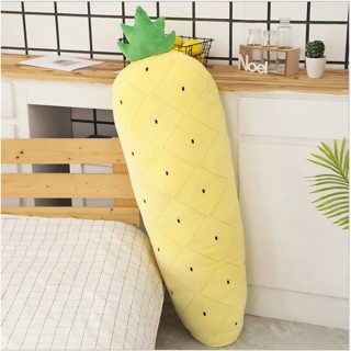 GỐI ÔM HỌA TIẾT QUẢ DỨA ( 70cm - 1m1 )