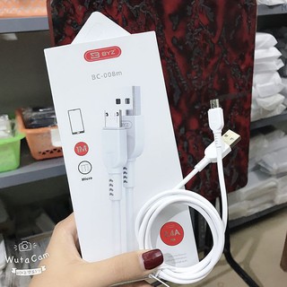 Cáp sạc nhanh 2.4A cho ip Lightning – Micro USB – Type C BYZ BC008