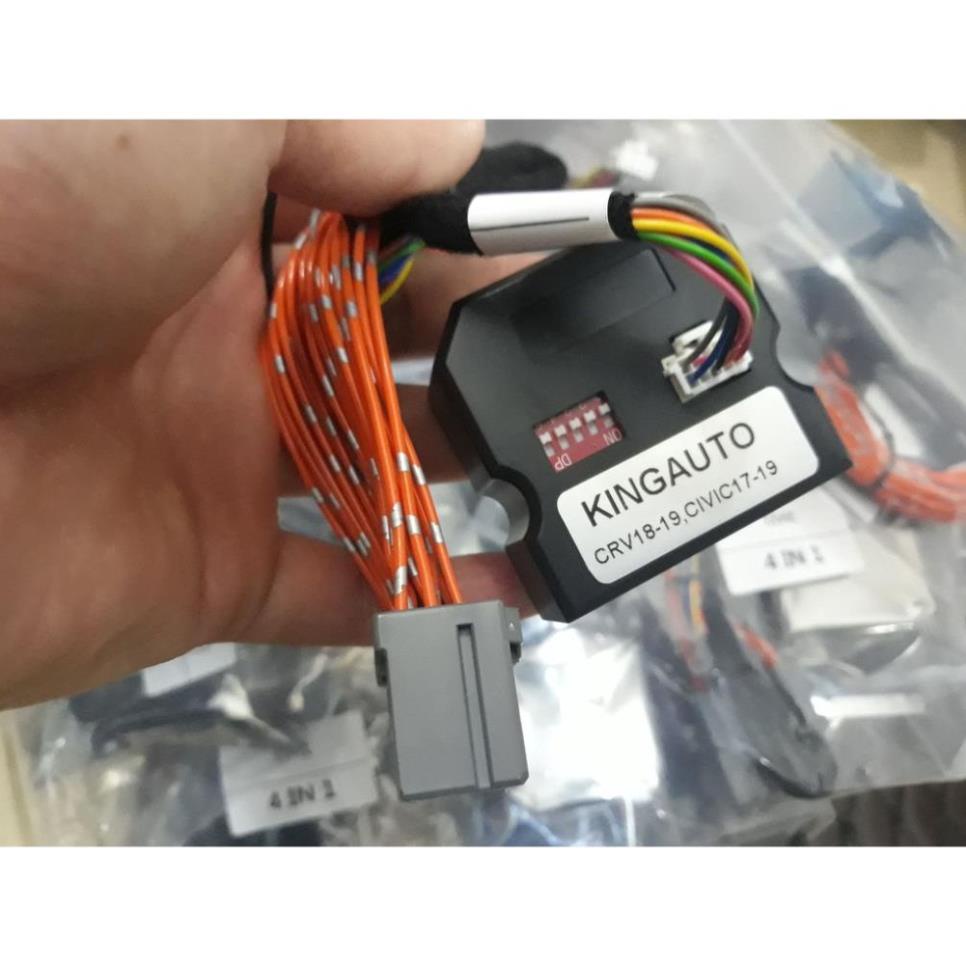 Bộ điều khiển gập gương lên kính Honda Civic và  Honda CRV 2018 đến 2022 Cắm jack zin- Bảo hành chính hãng 12 tháng