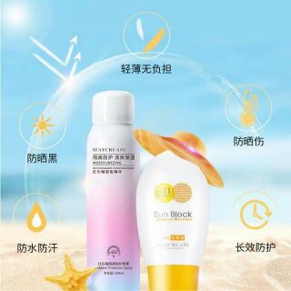 Xit chống nắng make-up da
