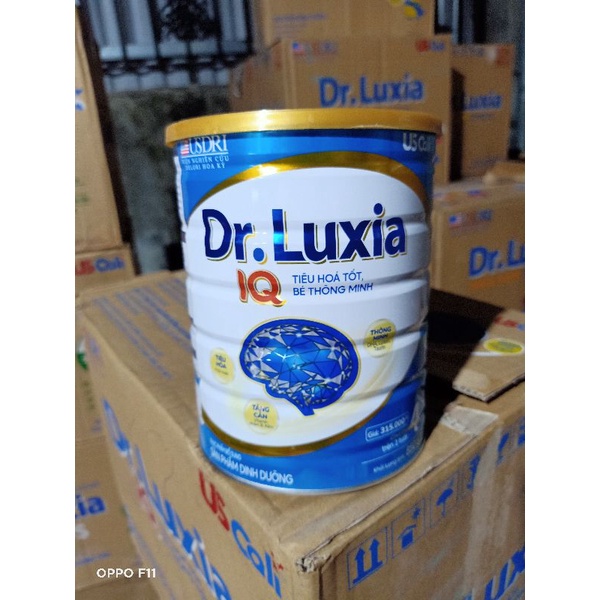 sữa bột dr luxia iq 4 850g mẫu mới date 2024
