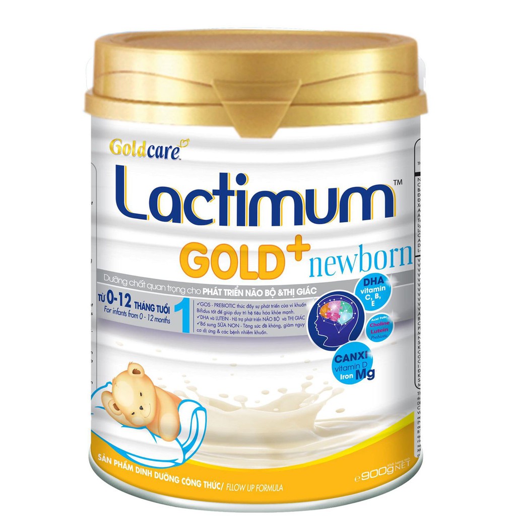 2 Hộp Sữa Bột Wincofood Lactimum Gold + Newborn 1: 0 – 12 tháng tuổi (900 gam) (Tặng nón bảo hiểm Wincofood)