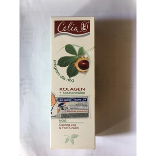 Cooling leg and foot cream(kem thoa suy giãn tĩnh mạch chân bổ sung hạt dẻ ngựa &collage