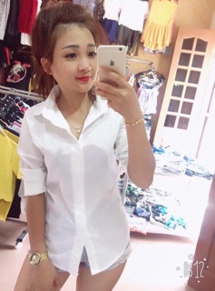 Sơ mi dài tay nữ chất đẹp( Ảnh thật )