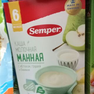 Bột ăn dặm semper Nga