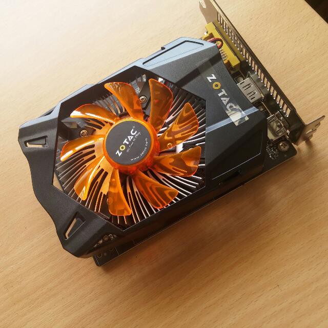 card VGA đồ họa gtx750ti 1GD5 và 2GD5