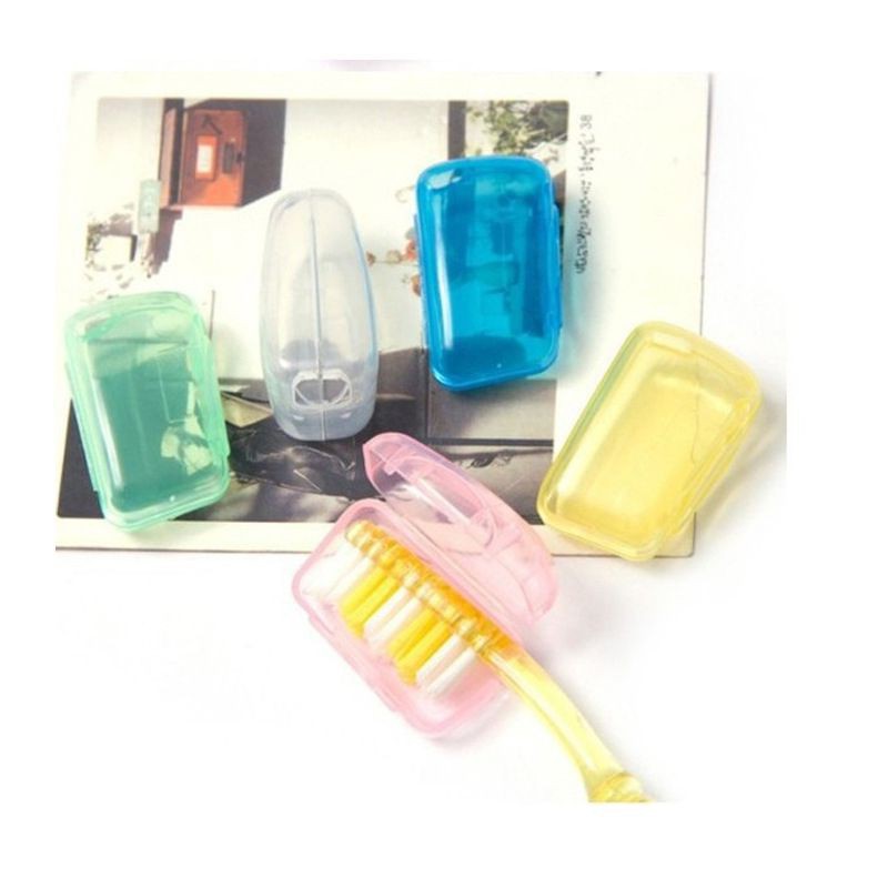 Nắp nhựa đậy đầu bàn chải đánh răng thiết kế tiện lợi