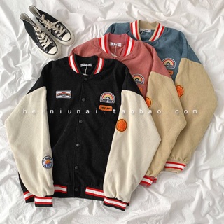 [ORDER] Áo khoác bomber bóng chày 3 lớp nhung nỉ và kèm lớp gió ấm áp