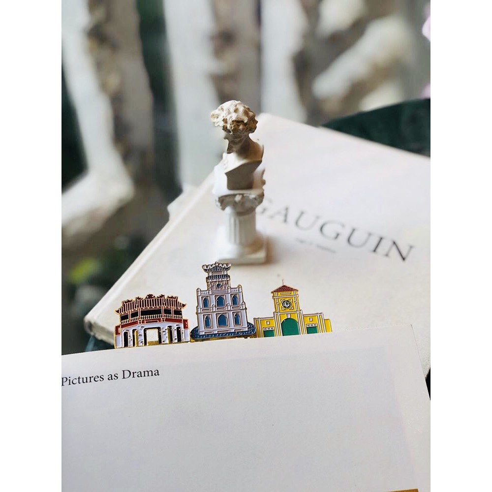 Bookmark Đánh Dấu Sách Kim Loại - BST Bookmark &quot;Danh Thắng Việt Nam&quot; của Saigonir - Quà Tặng - Quà Lưu Niệm Việt Nam