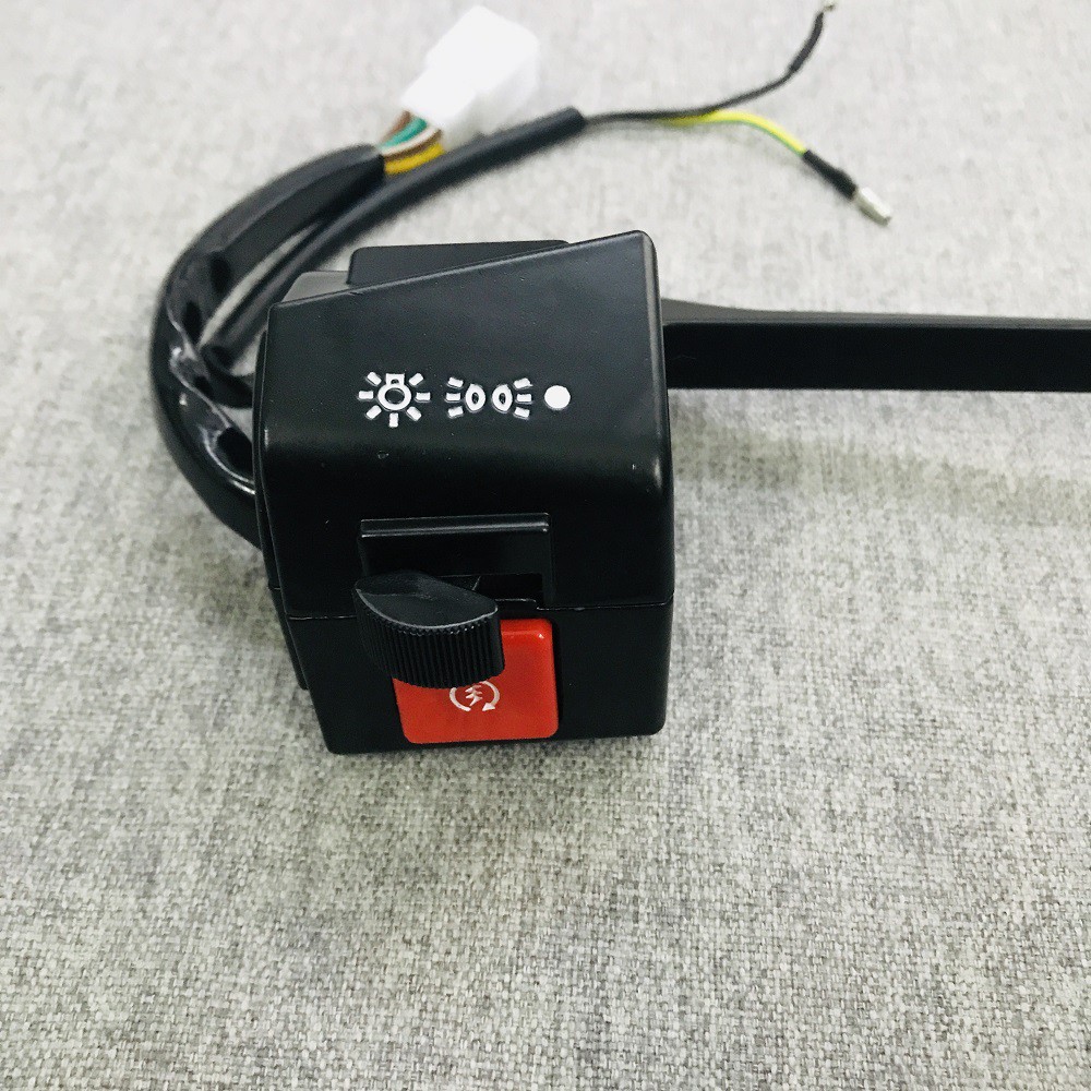 Cùm công tác xe máy, cùm nút nhấn kiểu truyền thống gắn xe DREAM