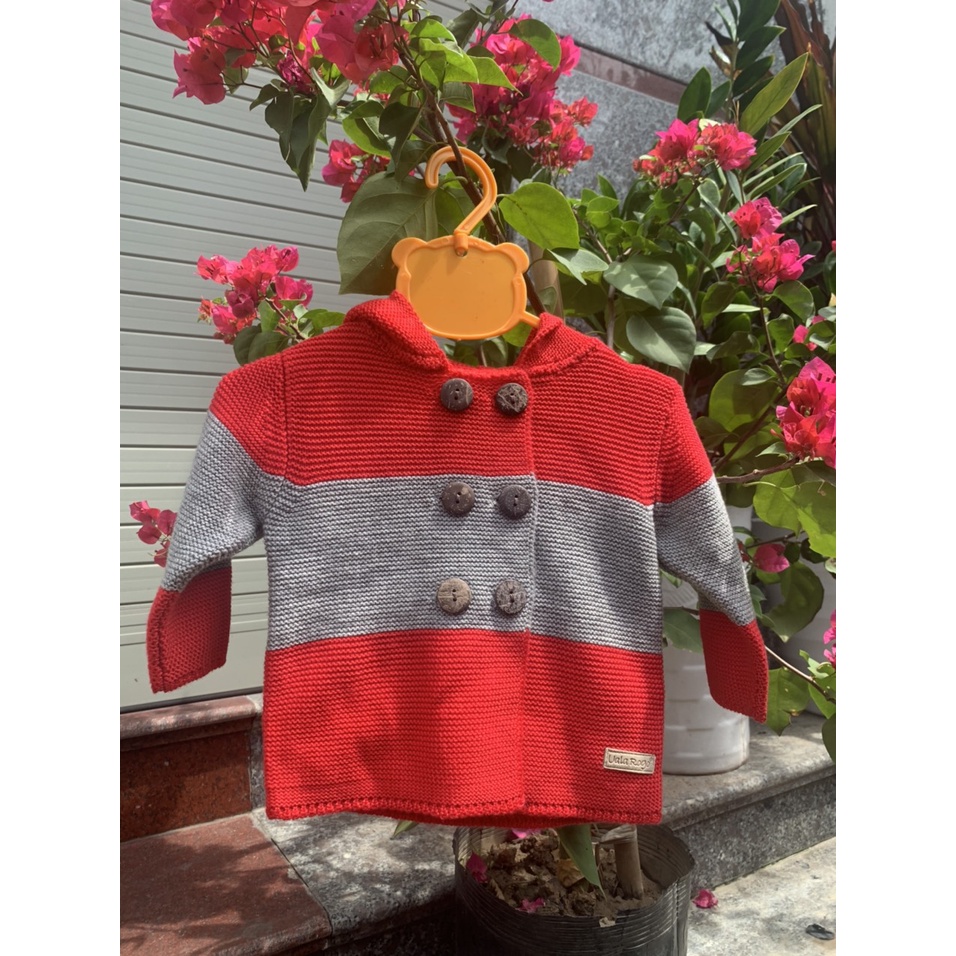 UALAROGO Áo khoác Len Ualarogo kèm mũ