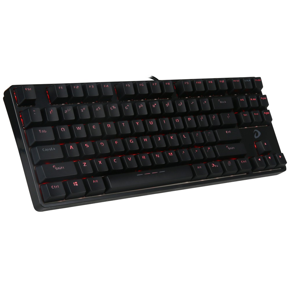 [kho sẵn sàng] Bàn phím cơ Gaming DAREU DK87/EK87-Black (RED Led, Brown,Blue, Red switch)