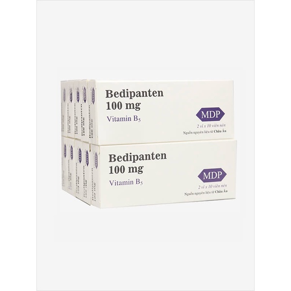 BIOTIN 5MG(VITAMIN H) &amp; BEDIPANTHEN 100MG(VITAMIN B5)-HỖ TRỢ TÓC, DA, MÓNG CHẮC KHOẺ