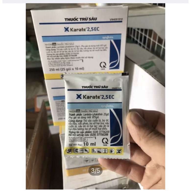 Chế phẩm trừ côn trùng Karate gói 10ml