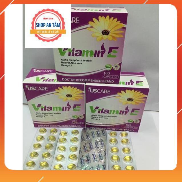 Viên Uống Vitamin E hoa cúc đẹp da, chống lão hoá, làm mịn và sáng da | BigBuy360 - bigbuy360.vn