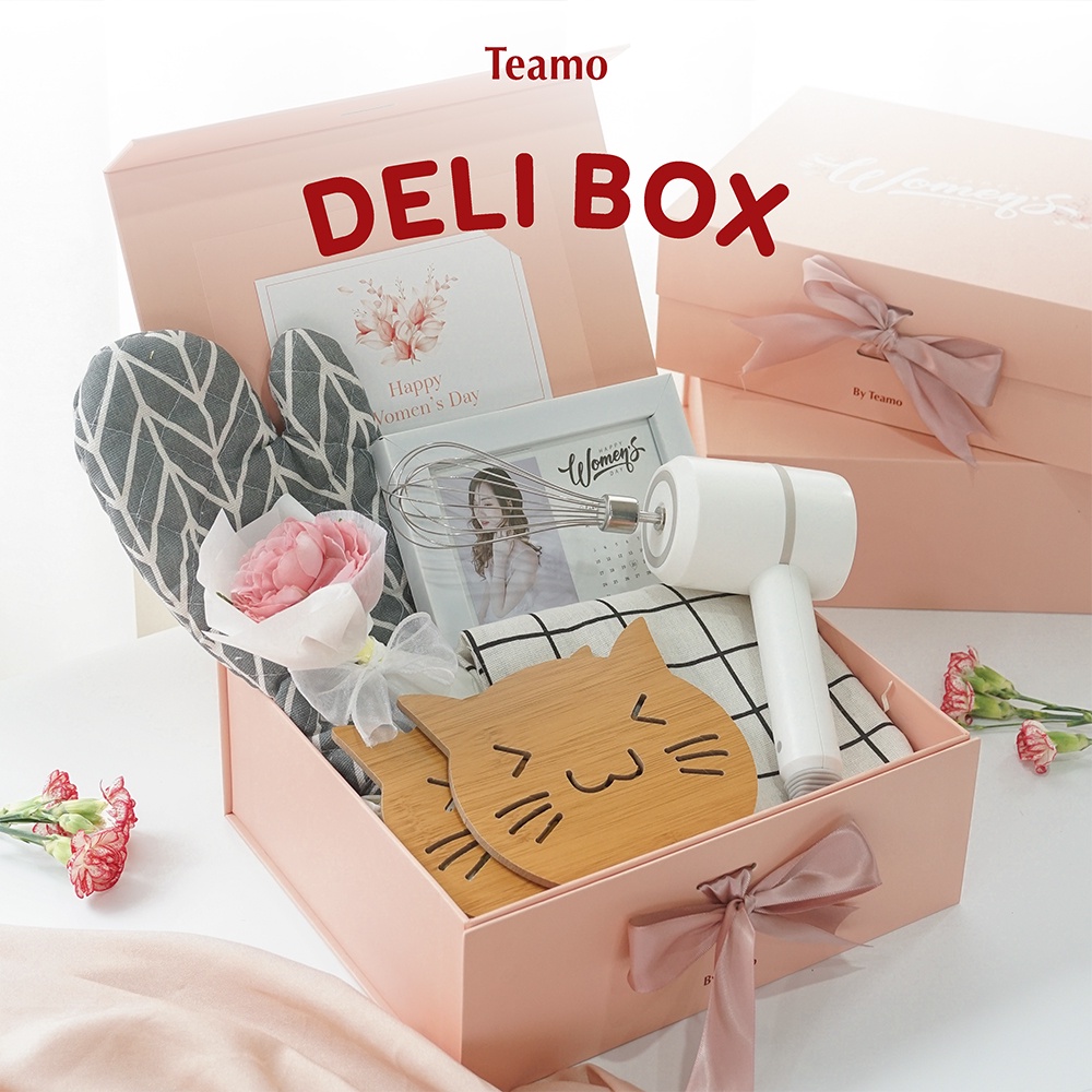 Quà tặng bếp núc DELI BOX - Thích tất cả những món ăn chỉ cần là em nấu "bởi vì yêu em"