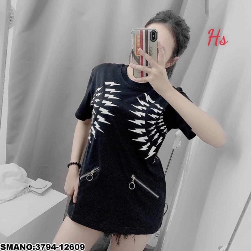 Áo hai khoá tia sét HSU1