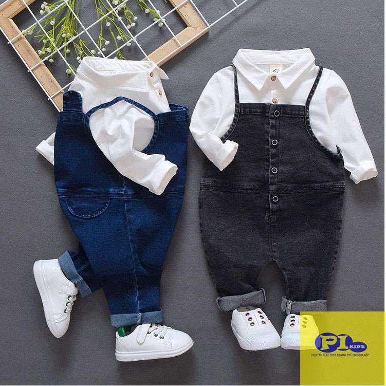 Set yếm bò bé trai - bé gái