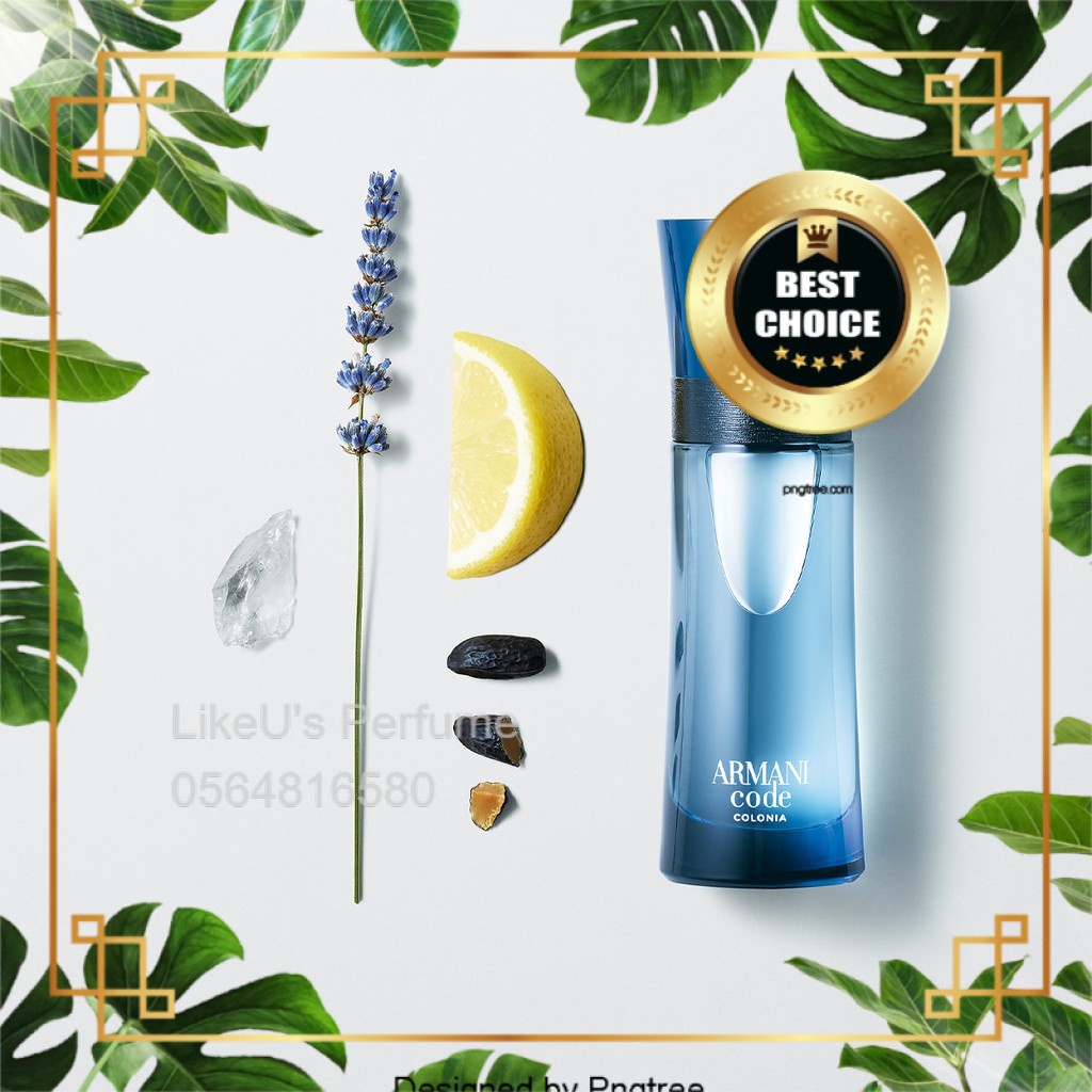 Nước hoa dùng thử Giorgio Armani Code Colonia 5ml-10ml