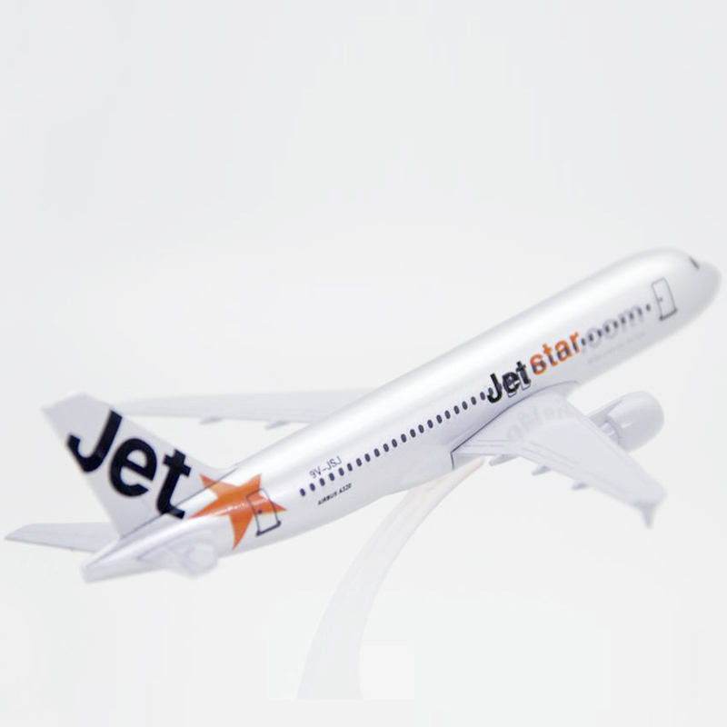 Đồ chơi mô hình máy bay Việt Nam Airbus 320 A320 Die Cast 16CM