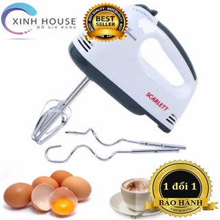 [HÀNG CHÍNH HÃNG] Máy Đánh Trứng Cầm Tay 7 Cấp Độ Scarlet