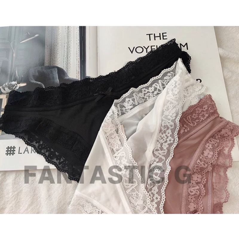 Quần Lót Nữ ❤️Quần Lót Vic Ren Su cao cấp mềm mại kháng khuẩn sexy gợi cảm 165