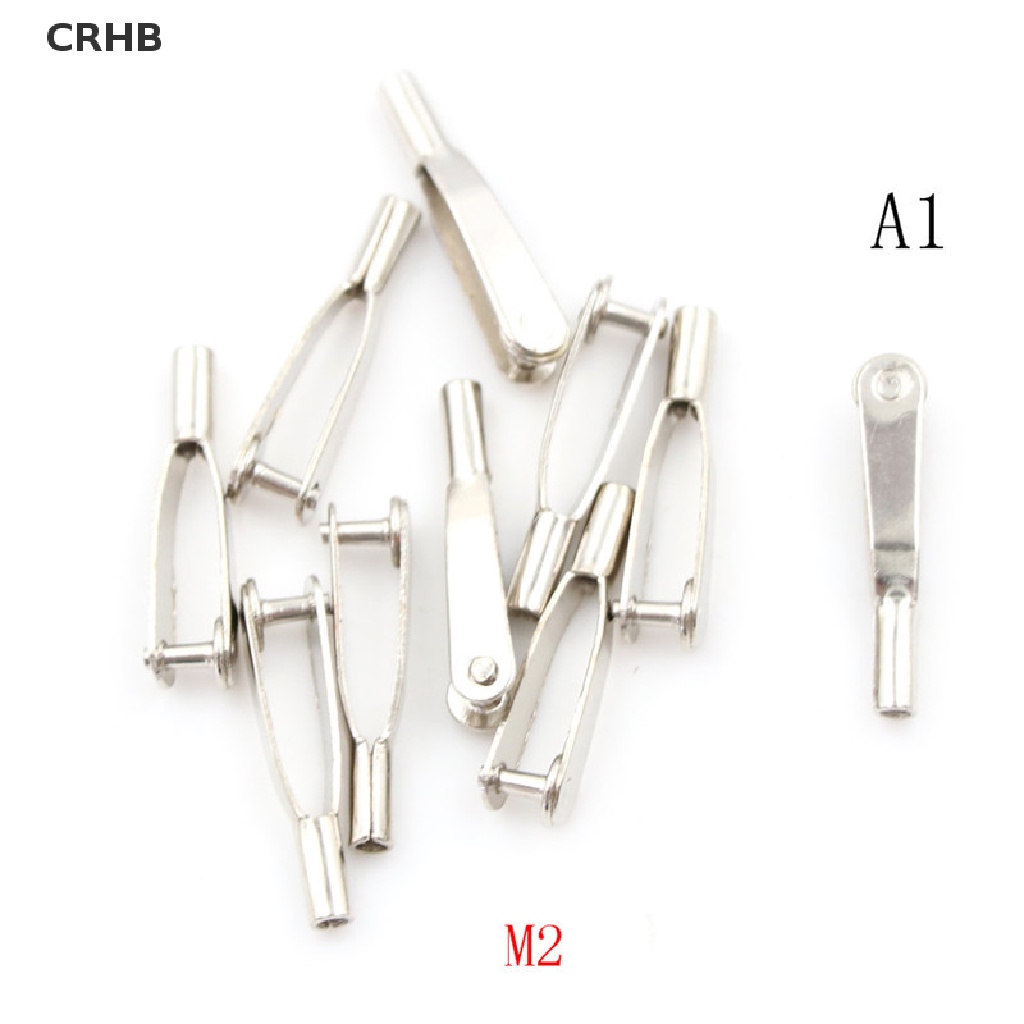 Set 10 Trục Clevis Bằng Kim Loại M2 / M3 Dành Cho Đồ Chơi Điều Khiển Từ Xa