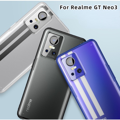 Ốp Điện Thoại PC + TPU Trong Suốt Mặt Nhám Chống Sốc Cho Realme GT Neo 3 Neo3 5G