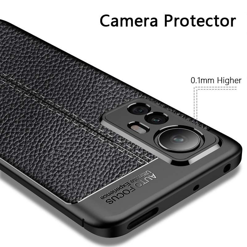 Ốp Điện Thoại Da TPU Sang Trọng Cho Xiaomi Mi 12 12x 12S Pro