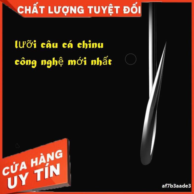 [Hàng Nhật] Lưỡi Câu Cá Chinu Super Nhật Có Ngạnh Siêu Bền, Cực Sắc Bén - Sanami Fishing hàng sịn