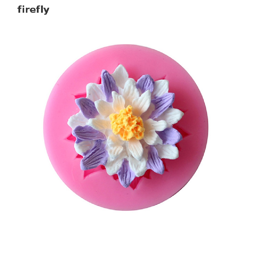 Khuôn silicone Tạo Hình Hoa Sen Trang Trí Bánh