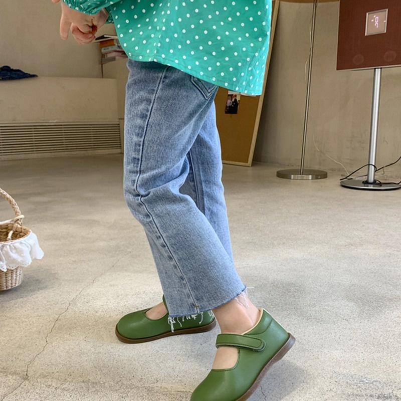 Quần jean co giãn phong cách Hàn Quốc dành cho bé gái