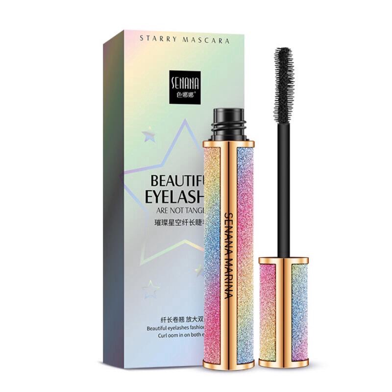 Mascara chuốt mi cong dày chuyên nghiệp chống thấm nước SENANA [Nhà Của Méo Store]